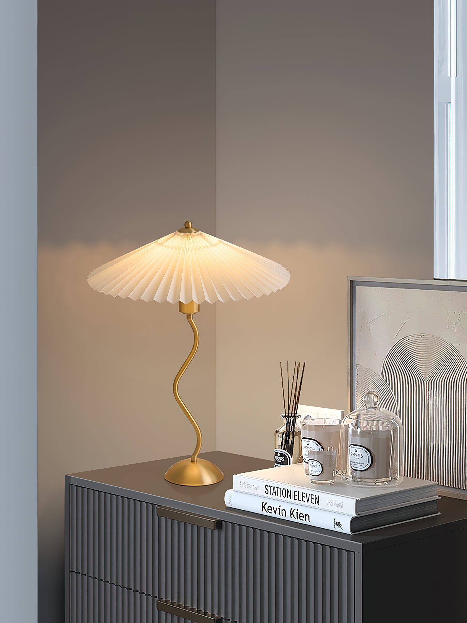 Willow Wavy Table Lamp