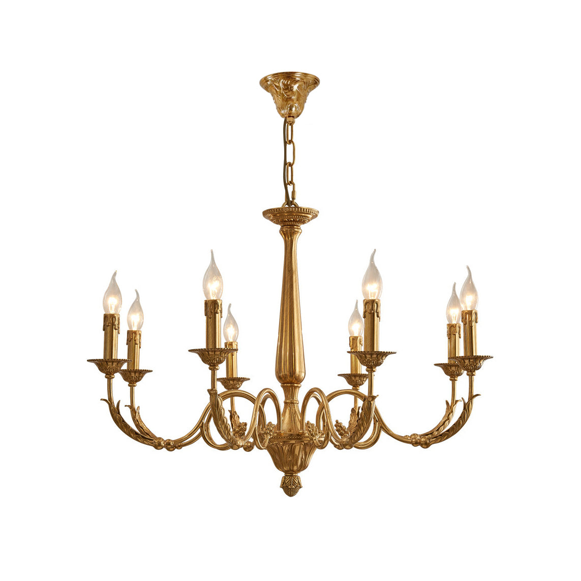 Winchester Brass Chandelier