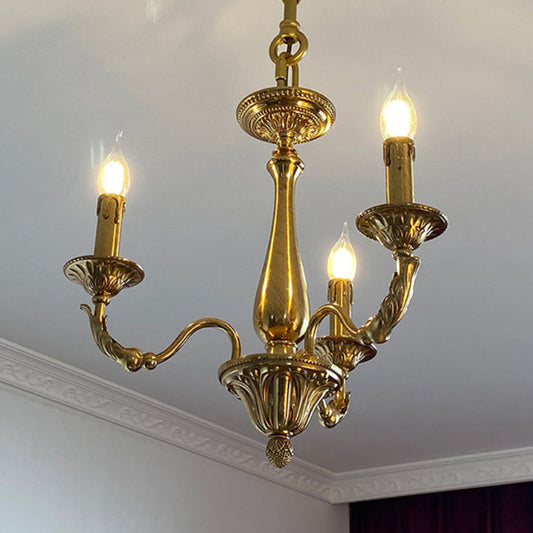 Winchester Brass Chandelier – detail 39