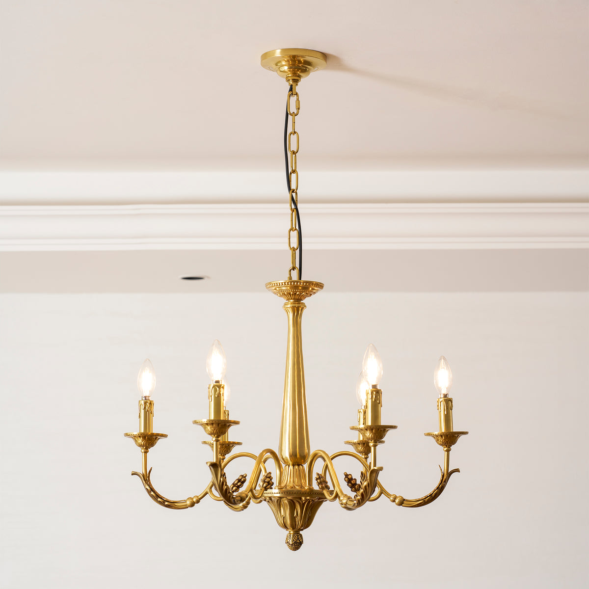 Winchester Brass Chandelier