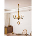 Bild in die Galerieansicht laden, Winchester Brass Chandelier
