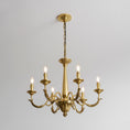 Bild in die Galerieansicht laden, Winchester Brass Chandelier
