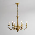 Bild in die Galerieansicht laden, Winchester Brass Chandelier
