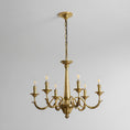 Bild in die Galerieansicht laden, Winchester Brass Chandelier
