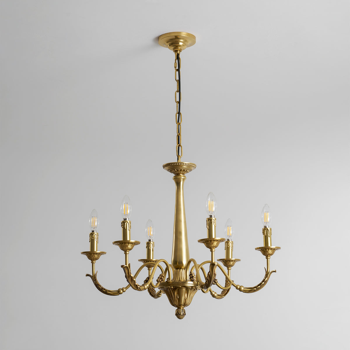 Winchester Brass Chandelier