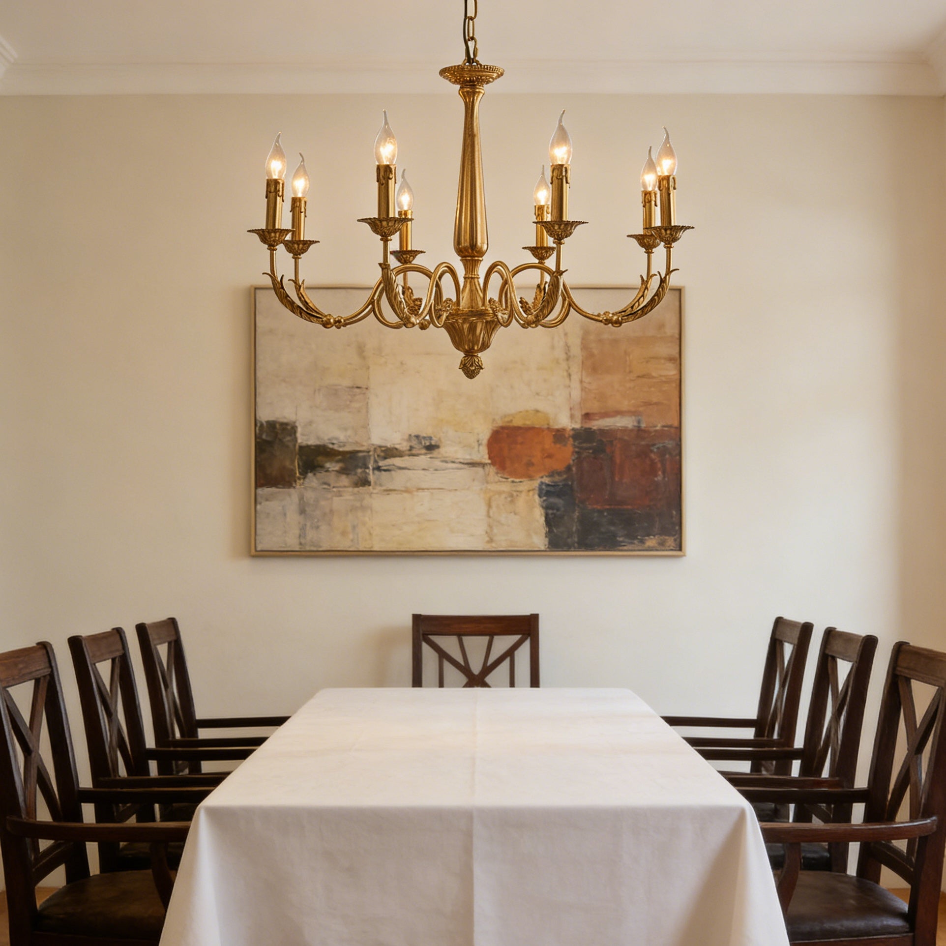 Winchester Brass Chandelier