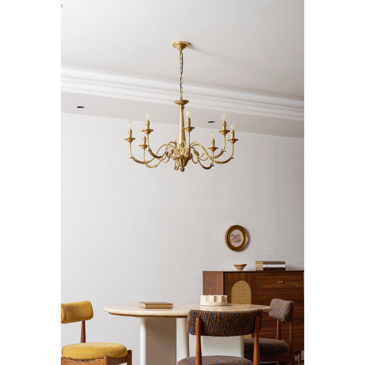 Winchester Brass Chandelier