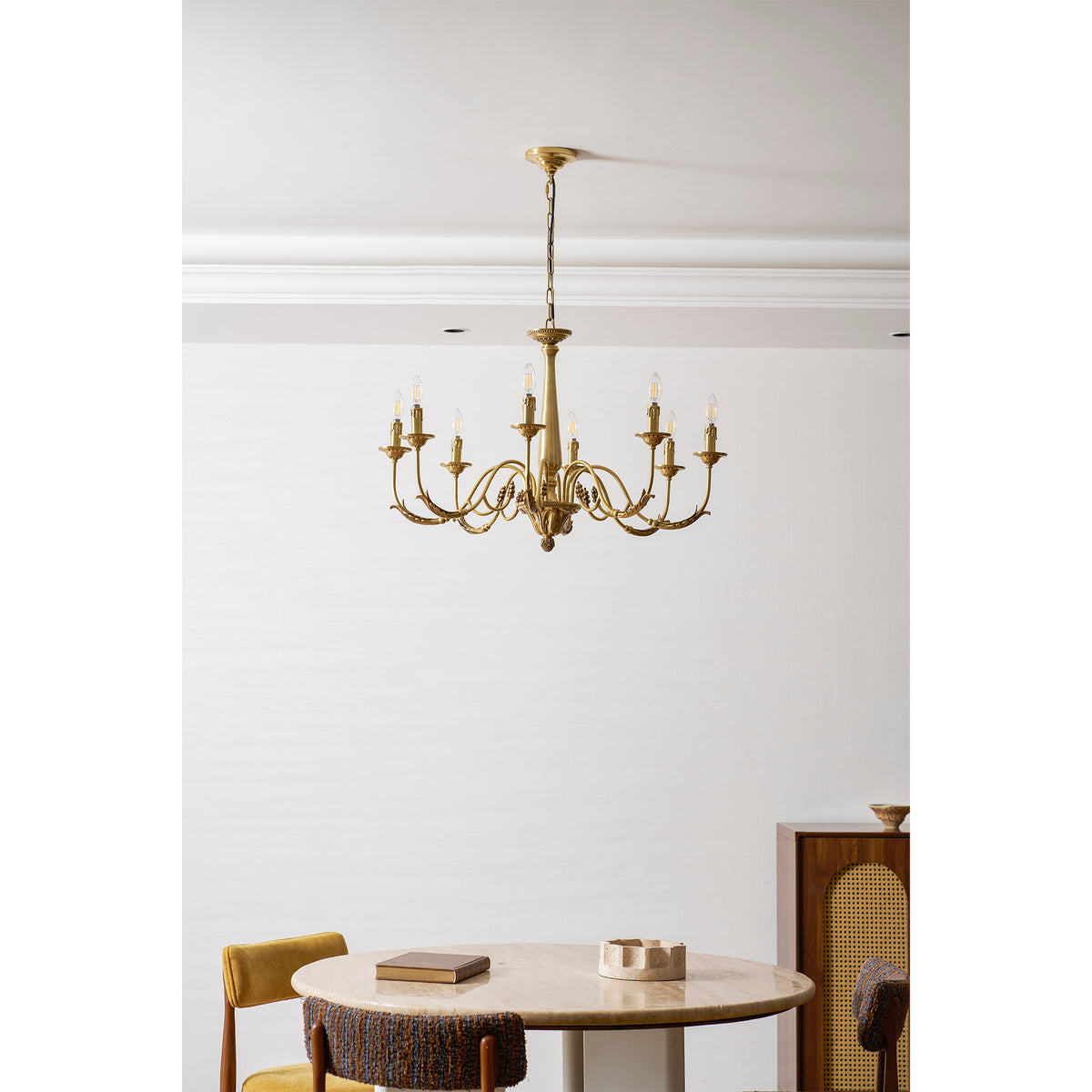Winchester Brass Chandelier