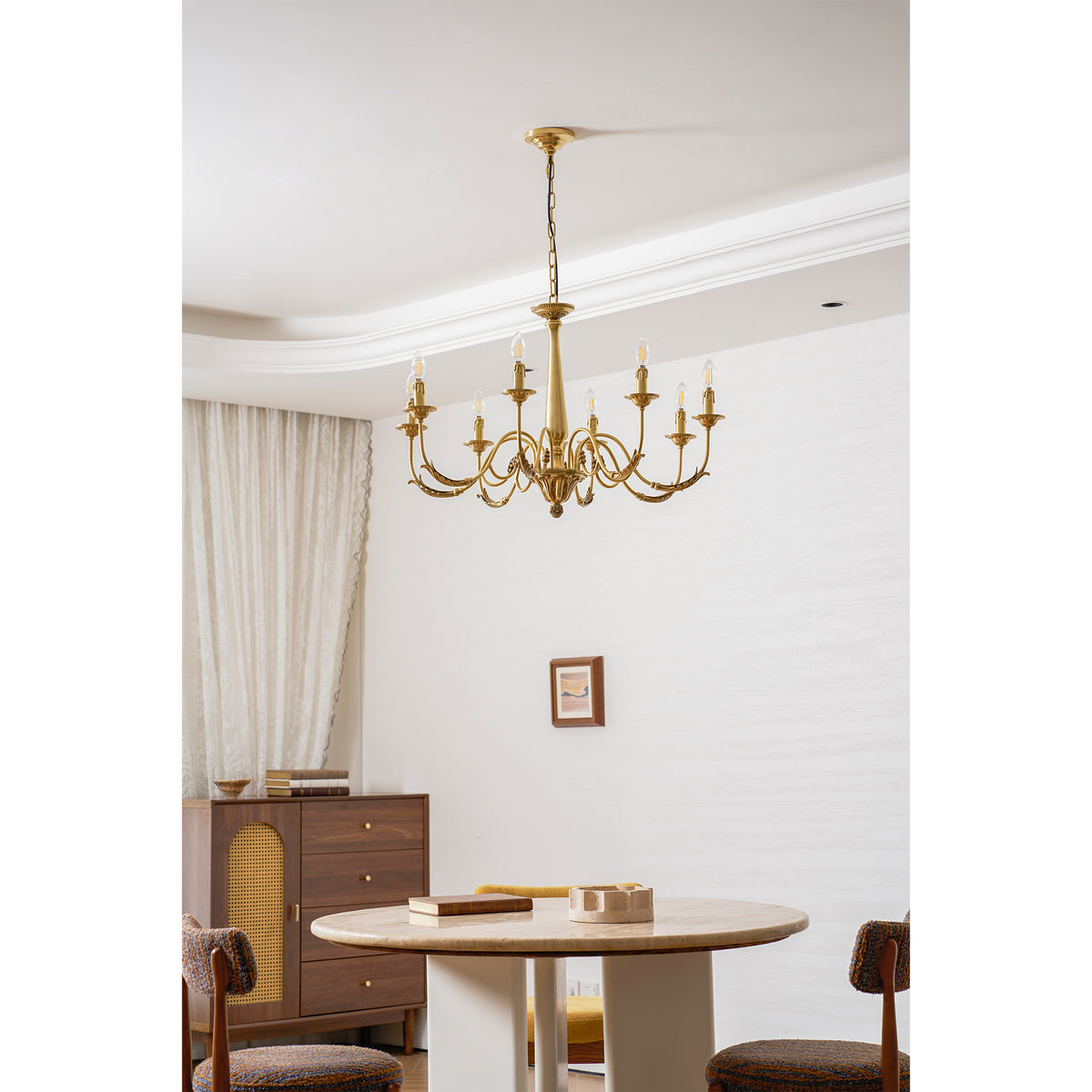 Winchester Brass Chandelier