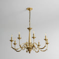 Load image into Gallery viewer, Winchester Brass Chandelier

