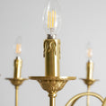 Load image into Gallery viewer, Winchester Brass Chandelier
