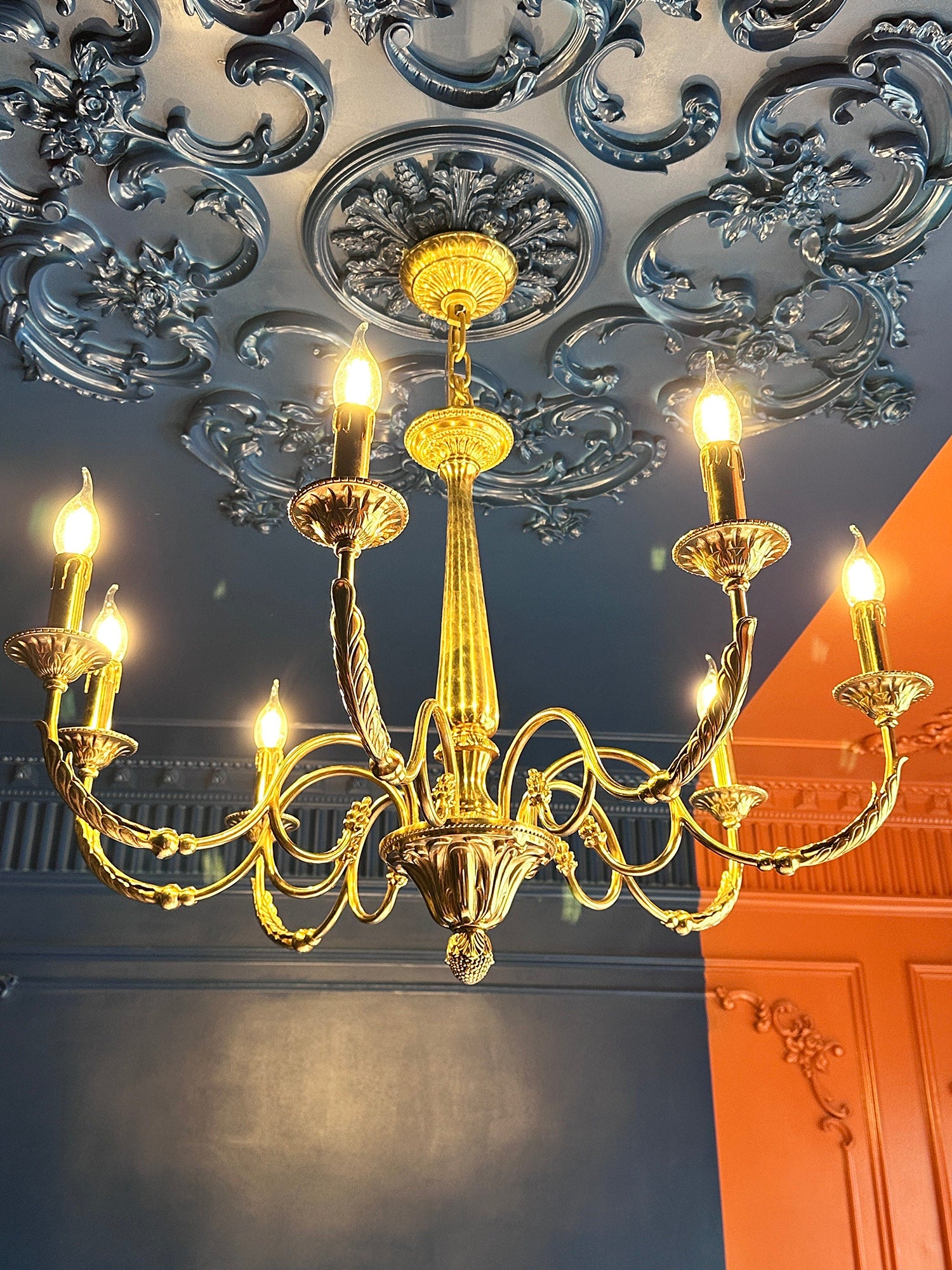 Winchester Brass Chandelier