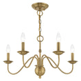 Load image into Gallery viewer, Windsor Brass Chandelier
