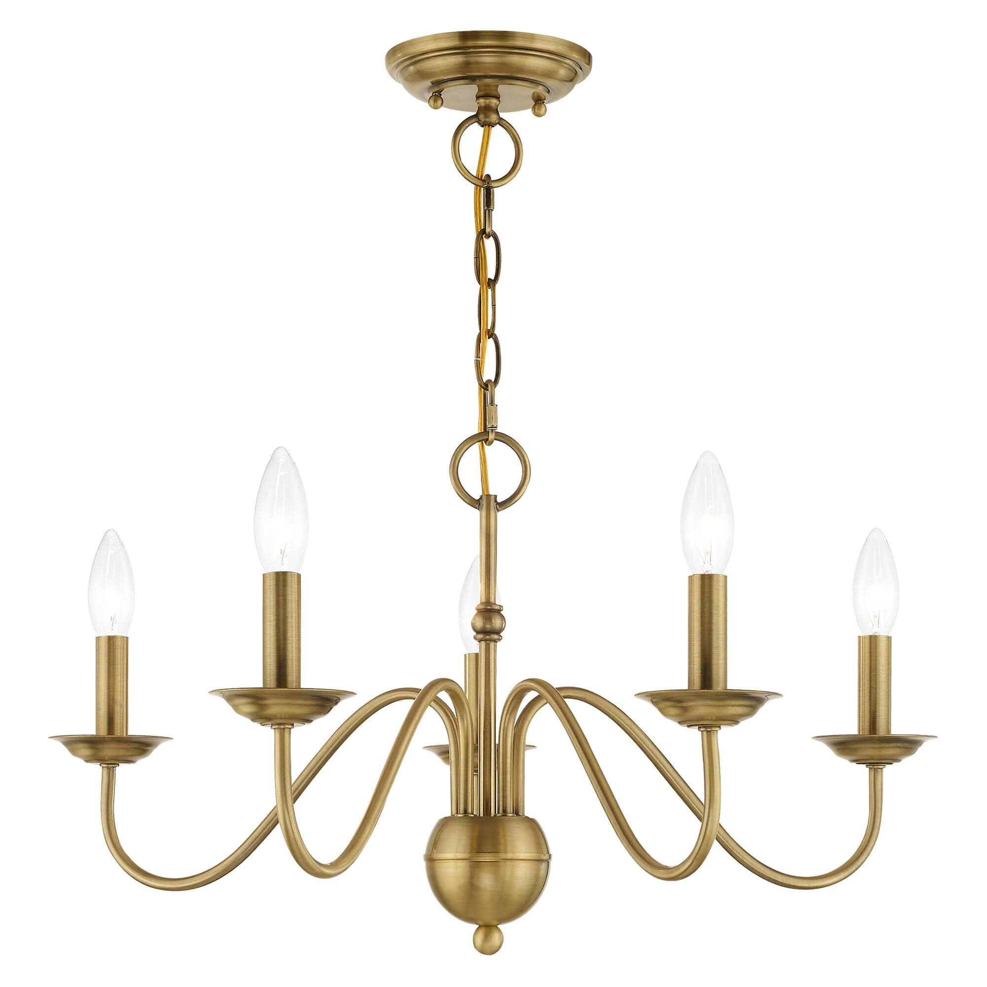 Windsor Brass Chandelier