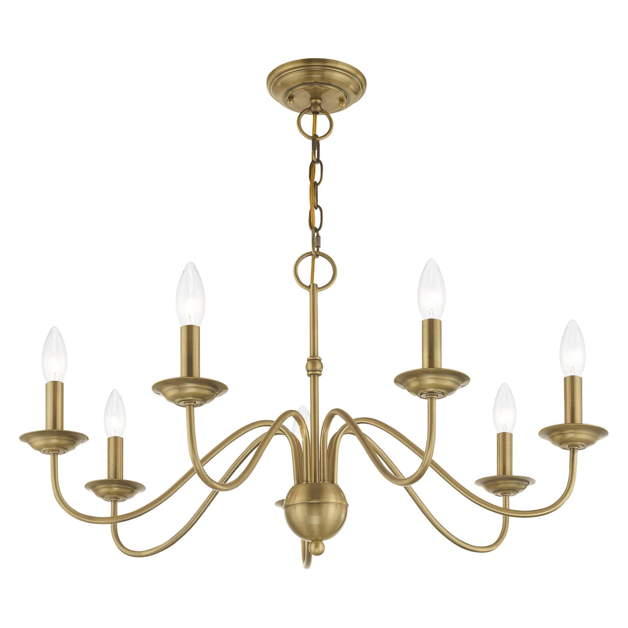 Windsor Brass Chandelier