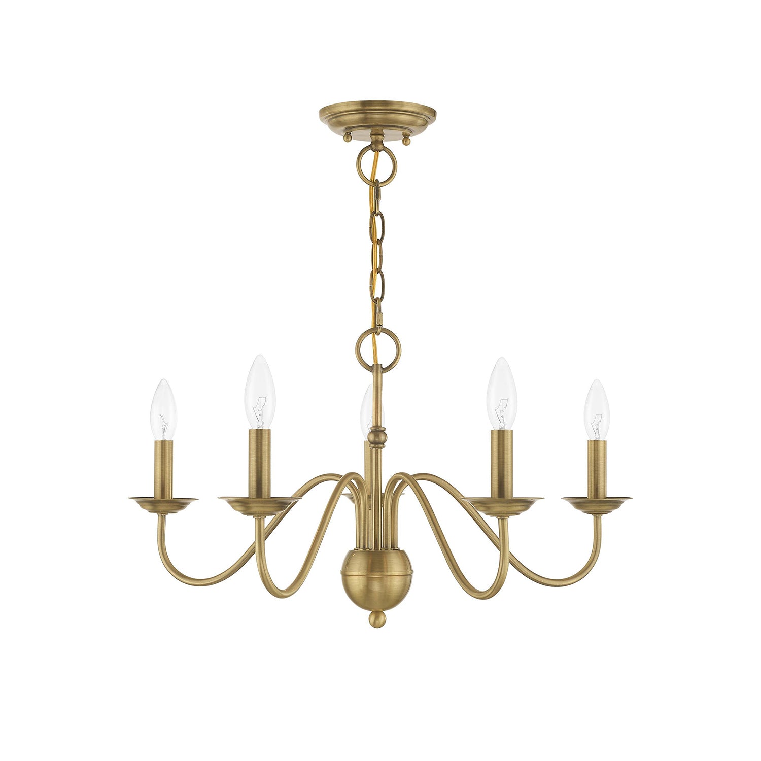 Windsor Brass Chandelier