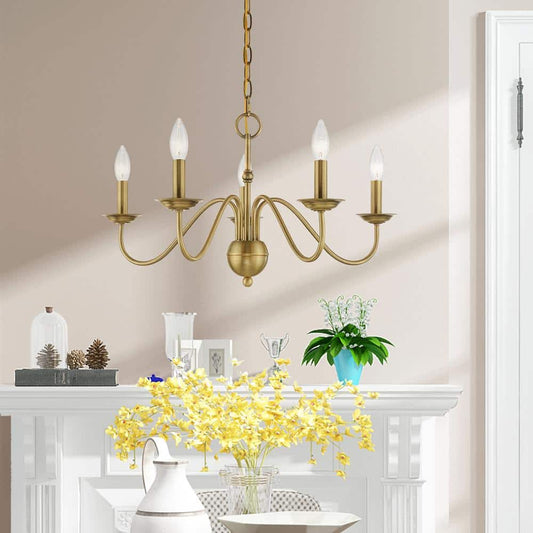 Windsor Brass Chandelier