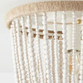 Bild in Galerie-Betrachter laden, Wood Beaded Teen Ceiling Lamp
