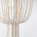 Load image into Gallery viewer, Wood Beaded Teen Ceiling Lamp
