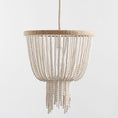 Load image into Gallery viewer, Wood Beaded Teen Chandelier
