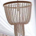 Load image into Gallery viewer, Wood Beaded Teen Chandelier
