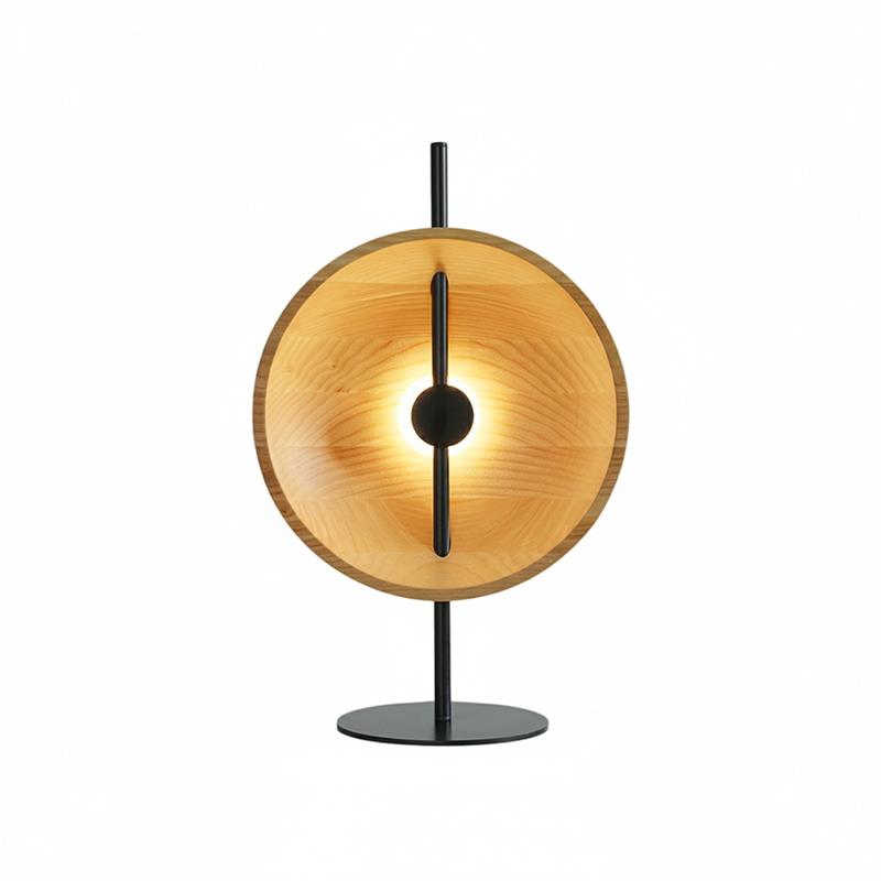 Wood Disc Table Lamp – detail 9