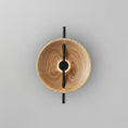 Charger l'image dans la visionneuse de la galerie, Wood Disc Wall Lamp – detail 8
