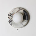 Load image into Gallery viewer, Orli White Marble Sconce
