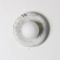 Load image into Gallery viewer, Orli White Marble Sconce
