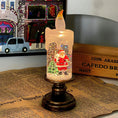 Load image into Gallery viewer, Xmas Candles Table Lamp (built-in battery)
