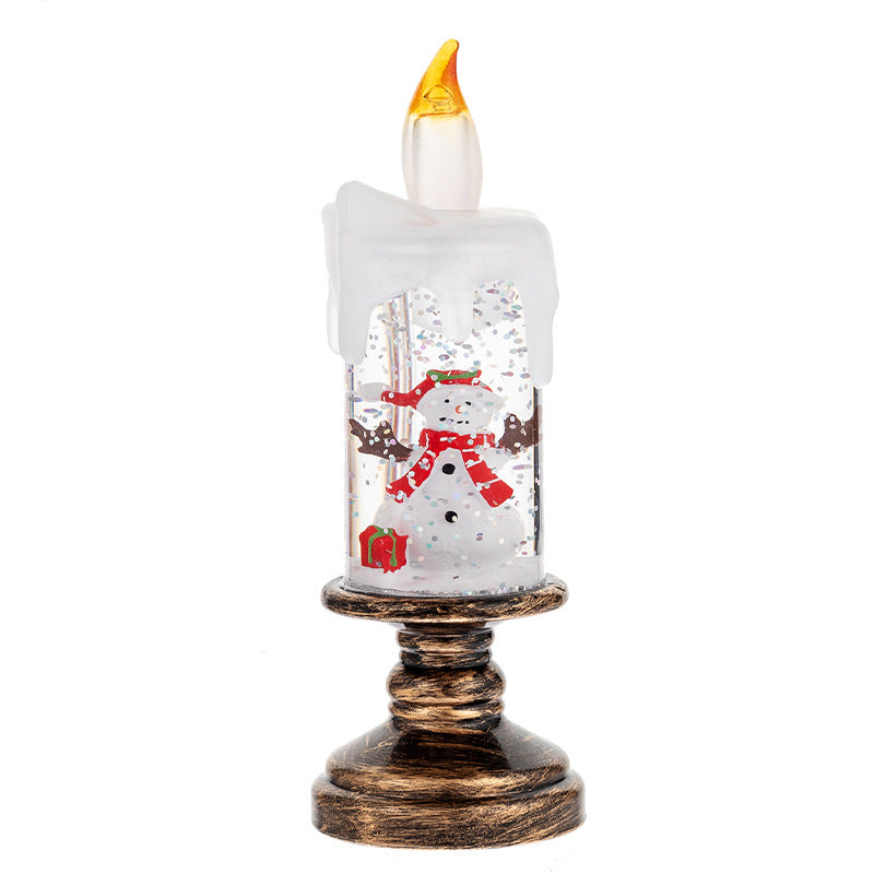 Xmas Candles Table Lamp (built-in battery)