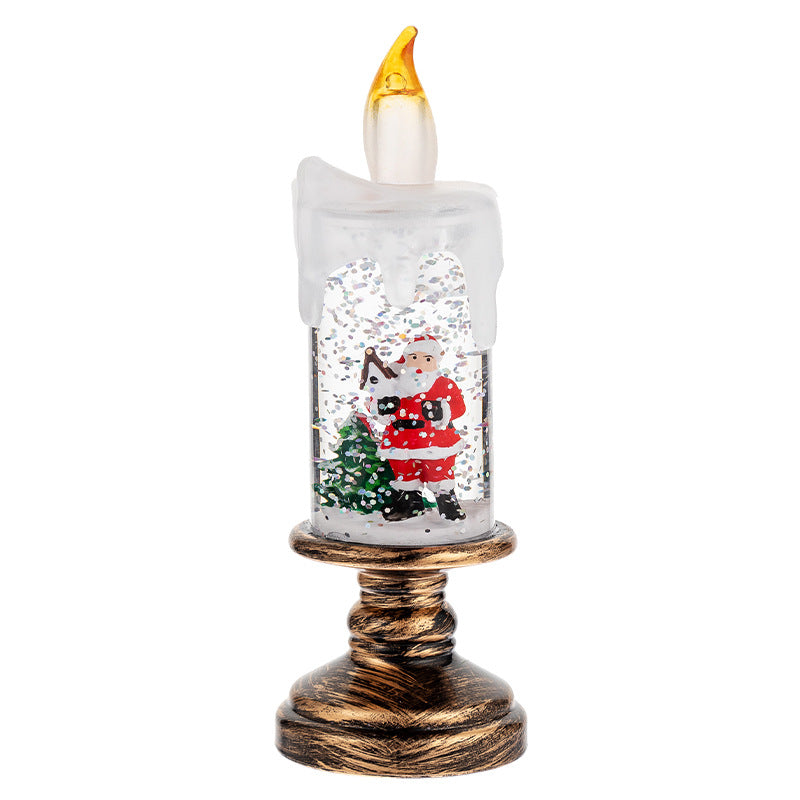 Xmas Candles Table Lamp (built-in battery)