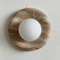 Load image into Gallery viewer, Orli Beige Marble Sconce
