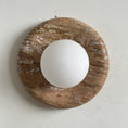 Load image into Gallery viewer, Orli Beige Marble Sconce

