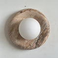Load image into Gallery viewer, Orli Beige Marble Sconce
