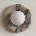 Load image into Gallery viewer, Orli Bvlgari Purple Marble Sconce
