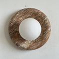 Load image into Gallery viewer, Orli Beige Marble Sconce
