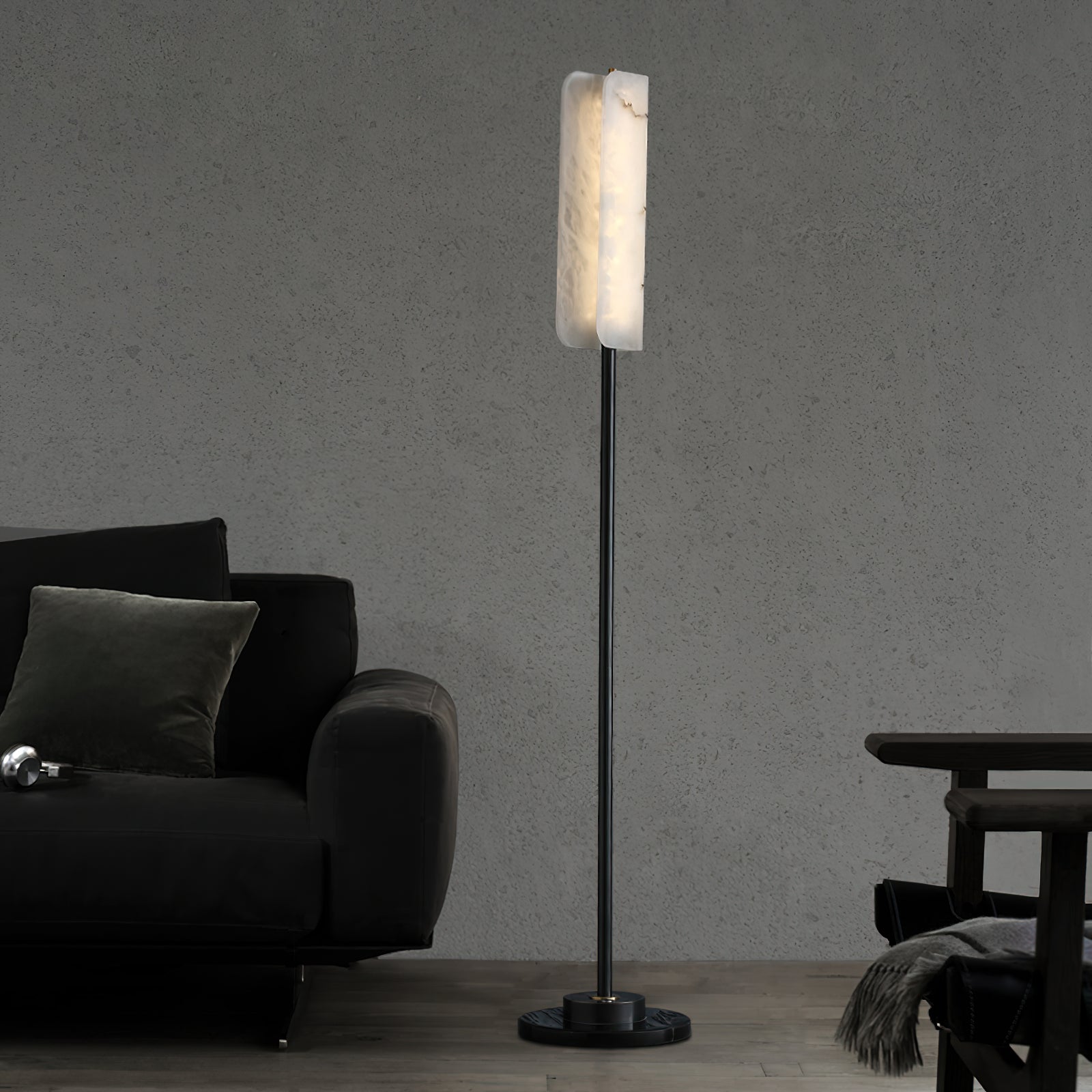 Years Alabaster Floor Lamp