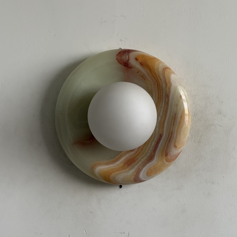 Orli Cyan Jade Sconce