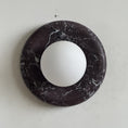 Load image into Gallery viewer, Orli Deep Purple Red Marble Sconce
