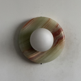 Load image into Gallery viewer, Orli Cyan Jade Sconce
