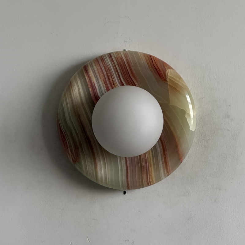 Orli Cyan Jade Sconce