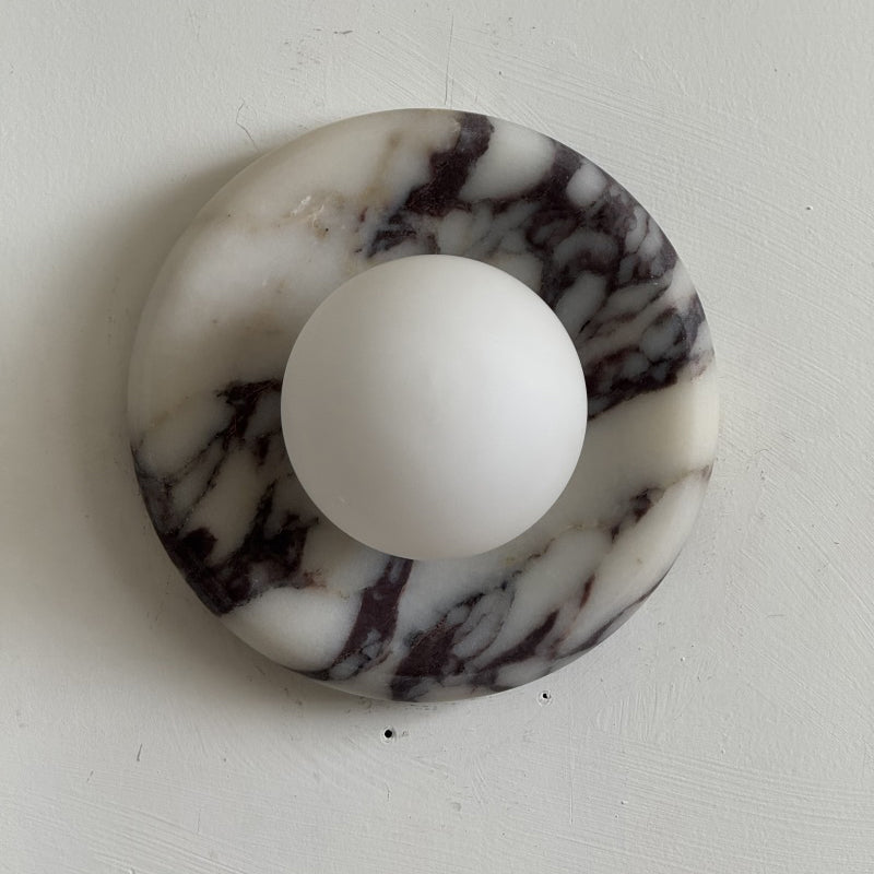 Orli Purple Marble Sconce