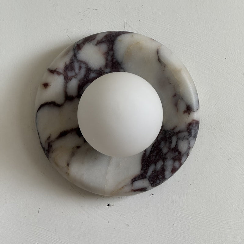 Orli Purple Marble Sconce