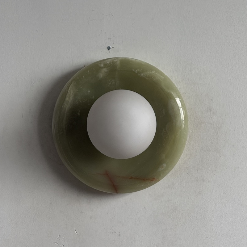 Orli Cyan Jade Sconce