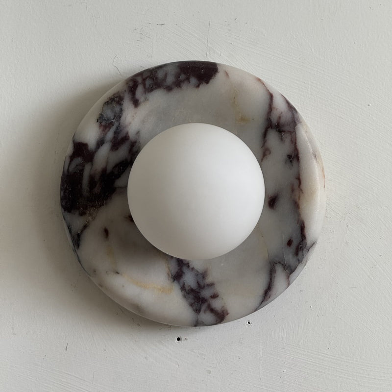 Orli Purple Marble Sconce