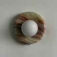Load image into Gallery viewer, Orli Cyan Jade Sconce
