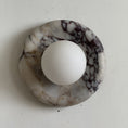 Load image into Gallery viewer, Orli Purple Marble Sconce
