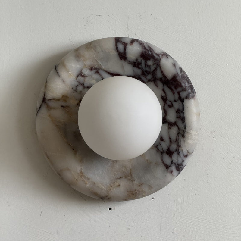 Orli Purple Marble Sconce