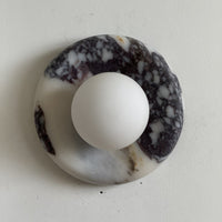 Orli Purple Marble Sconce